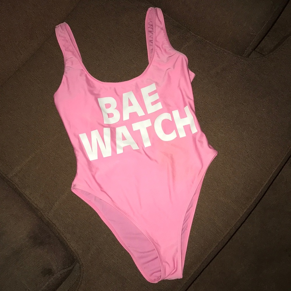 One piece bathing suit
